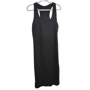 Boston Proper‎ Women's Black Stretch Bodycon Dress Size 12 Cocktail Party